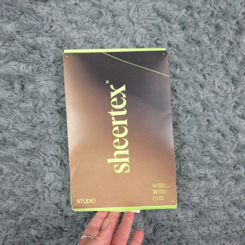 Sheertex Leggings Womens S Black Luxury Shaping Sheer Rip-Resist Studio NWT